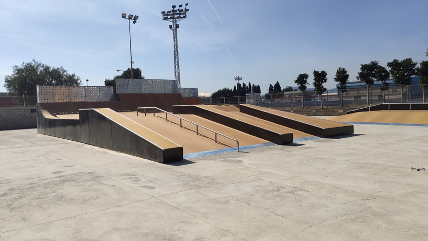 Finalitzades les obres de les noves pistes de patinatge i d’skate