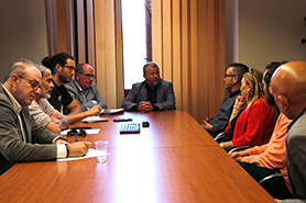 El equipo de gobierno se ha reunido con la empresa de Family Cash y la empresa que está urbanizando y construyendo la nueva parcela