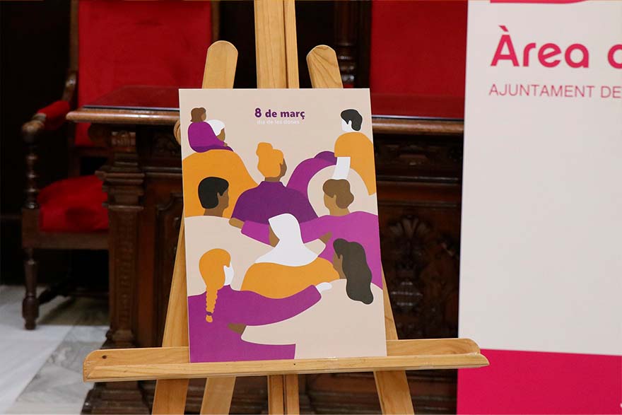 La programació del Dia de les Dones comença amb dos exposicions