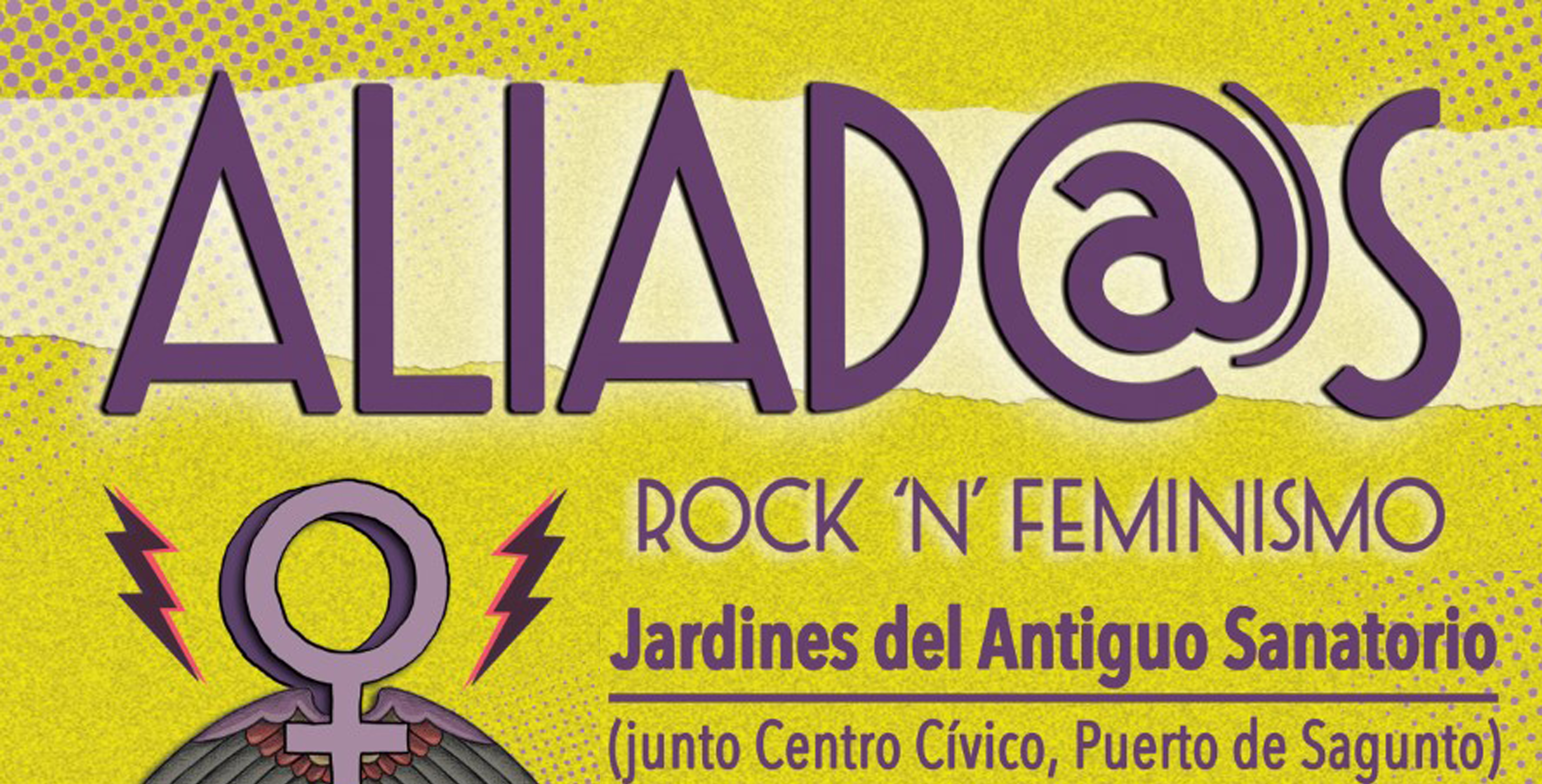 El concierto “ALIAD@S, Rock ´n´Feminismo” llega a la localidad de la mano del área de Igualdad del Ayuntamiento de Sagunto