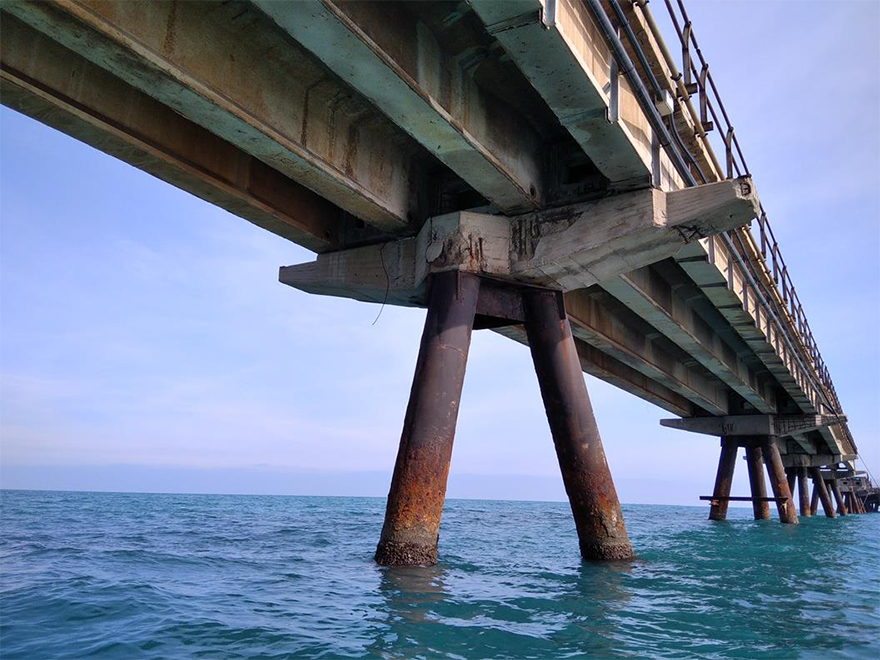 Només es podrien rehabilitar els primers 180 metres del pantalà segons un informe tècnic