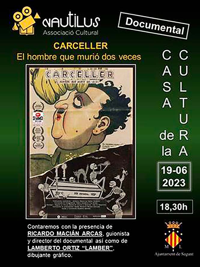 'Carceller. El hombe que murió dos veces', una nueva cita con Nautilus esta tarde