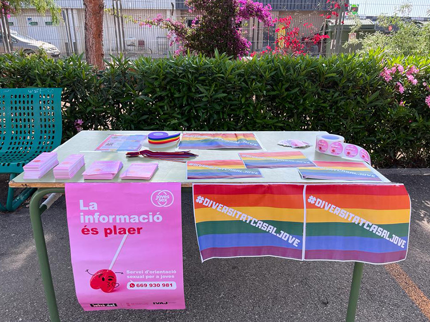 Joventut conclou una setmana contra la LGTBIQfobia en la qual s'han reivindicat els drets del col·lectiu amb diverses activitats