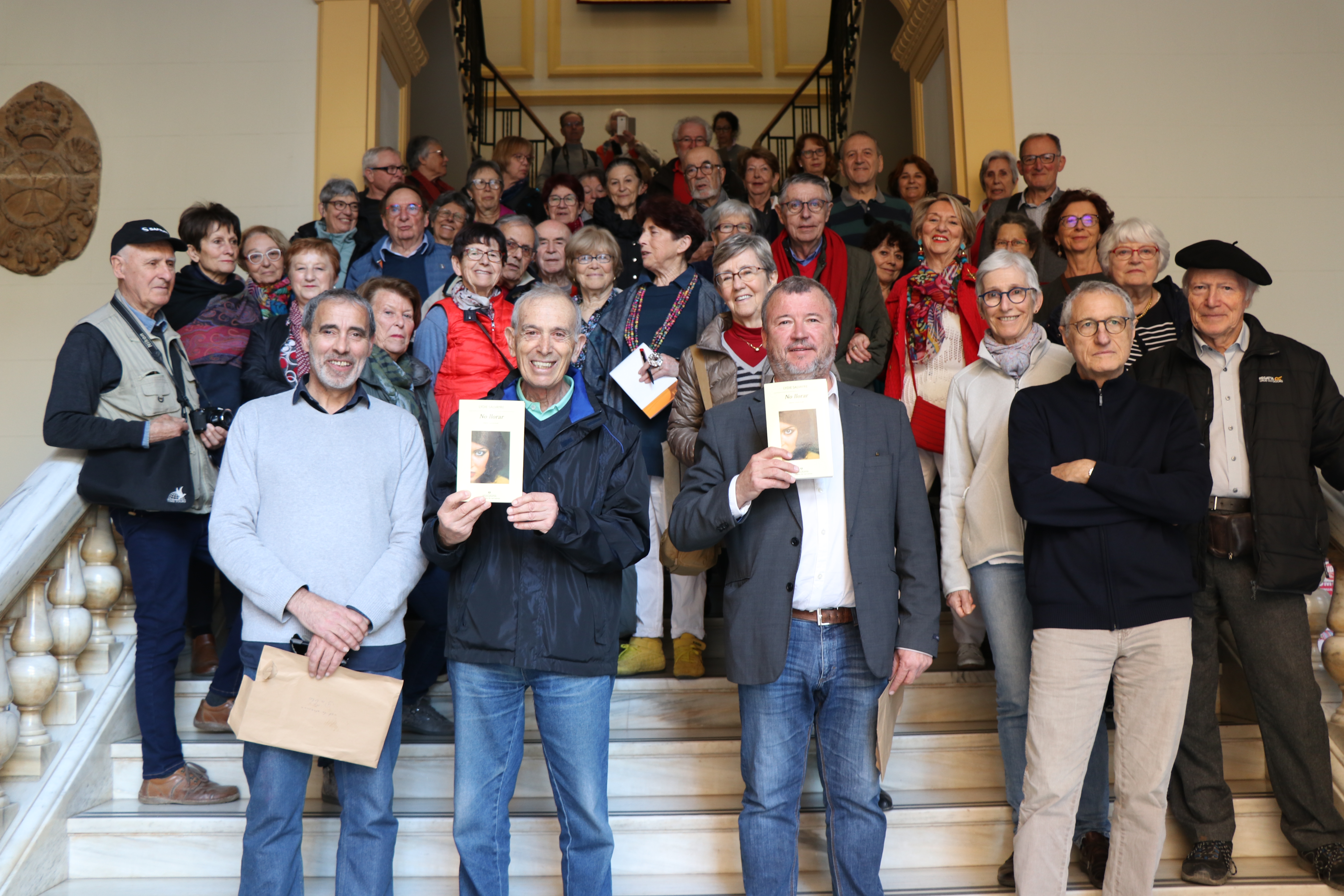 El alcalde y el concejal de Patrimonio Cultural reciben en Sagunto a visitantes de Millau