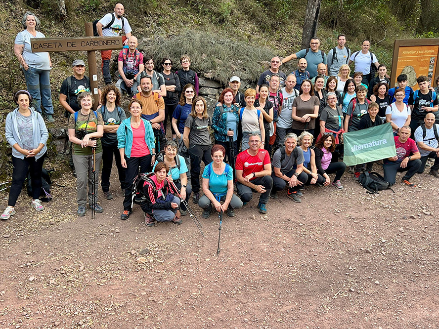 Gran èxit de l'última eixida d’Alternatura al barranc d’Almanzor