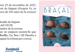 El Centre d’Estudis del Camp de Morvedre presenta un nou número de la revista Braçal