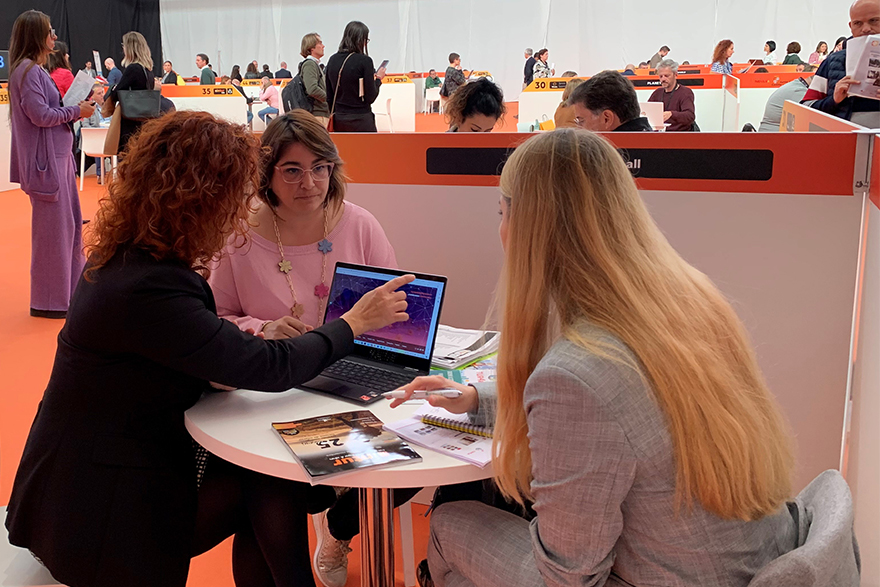INTUR Negocios i l’acció d’e-street marketing al centre de Valladolid, les dues accions més destacades de Sagunt en la Feria del Turismo de Interior