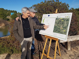 Visita a las obras de adecuación en el tramo Algimia-Albalat de la Vía Verde de Ojos Negros