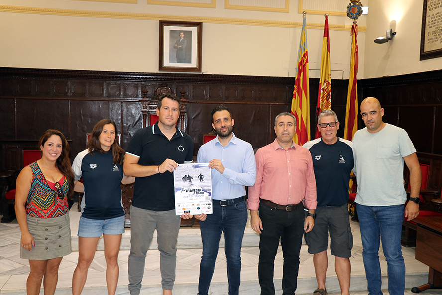 La VII Travessia nadant 'Platja del Port de Sagunt' es disputa el 16 de juliol