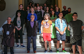 El Ayuntamiento de Sagunto recibe al alumnado Erasmus Plus procedente de varios países 