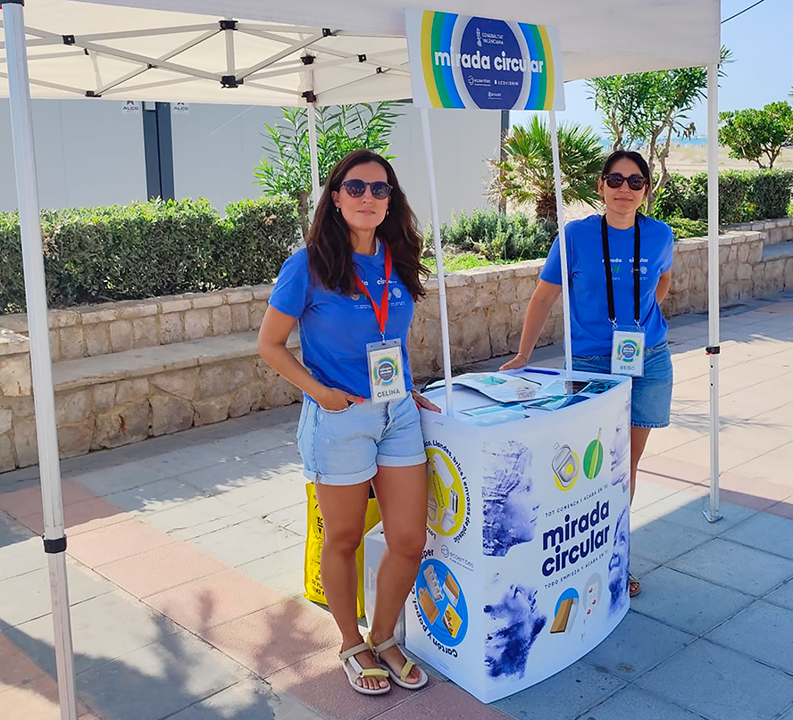 La campaña 'Mirada Circular' promueve la conciencia ambiental en Sagunto este verano