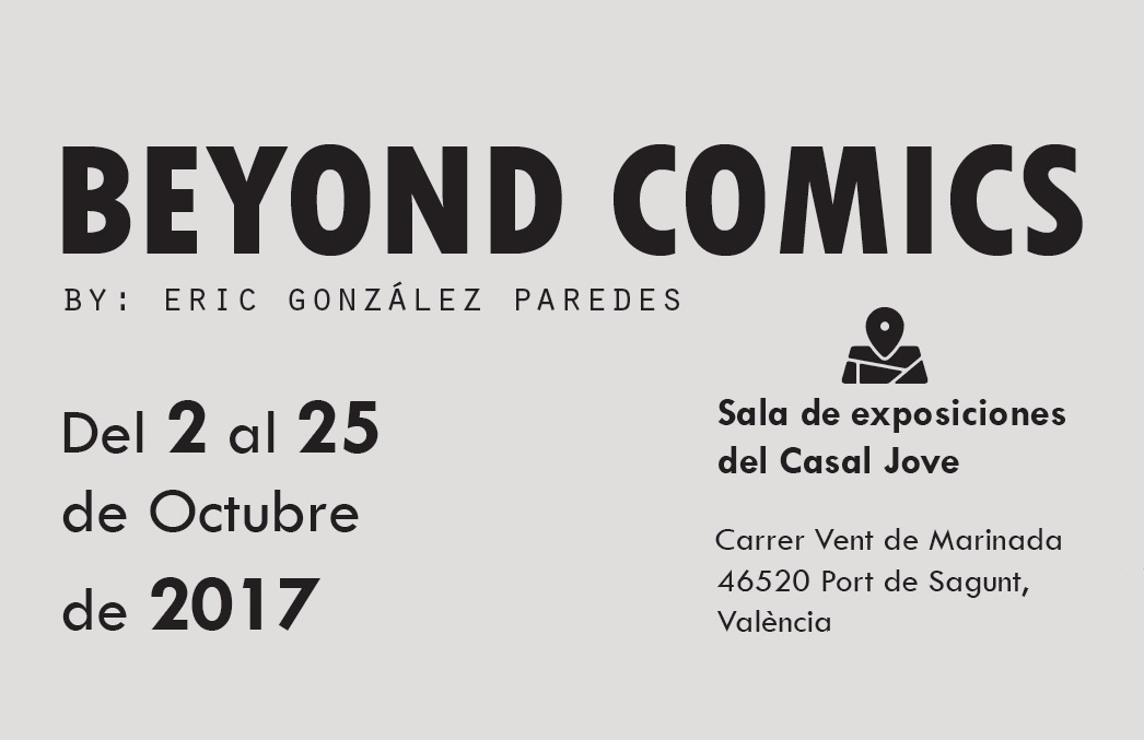 El joven ilustrador Eric González expone en el Casal Jove su colección de personajes de cómic
