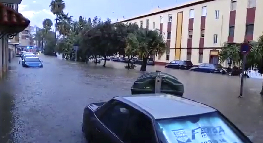 L'Ajuntament de Sagunt realitza un informe sobre la situació meteorològica ocasionada per les pluges torrencials del passat 30 d'agost