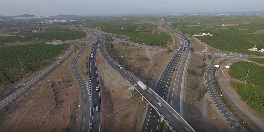 S'aprova el projecte de traçat de millora de l'enllaç entre l'AP-7, A-7 i l'N-340 a Sagunt