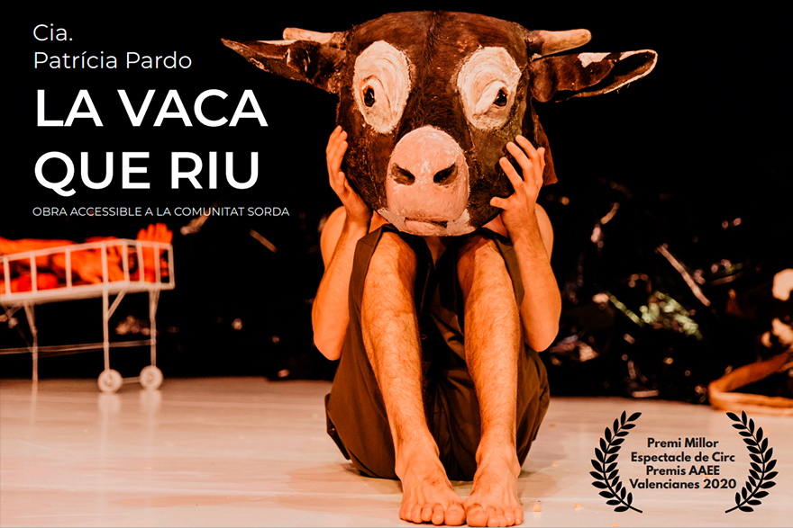 La Companyia Patrícia Pardo denúncia la capacitat torturadora de l'ésser humà a través de l'humor, el teatre i el circ amb La vaca que riu