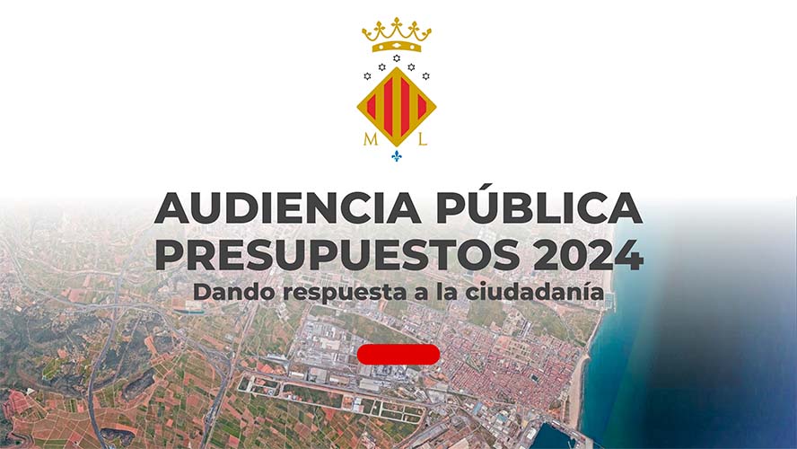 L'Ajuntament de Sagunt ha presentat el projecte de pressupost municipal de 2024 en dos audiències públiques