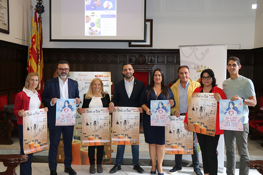 Sagunt celebra el Dia Institucional del Comerç Local amb la VIII edició de la ‘Noche en Vela’