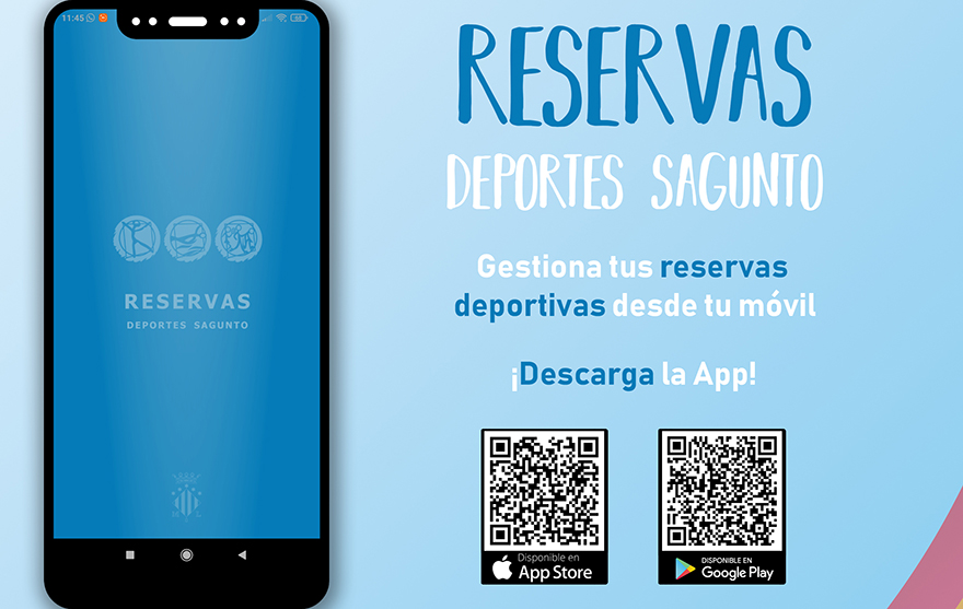 La Regidoria d'Esports llança una aplicació mòbil de reserva d'instal·lacions esportives