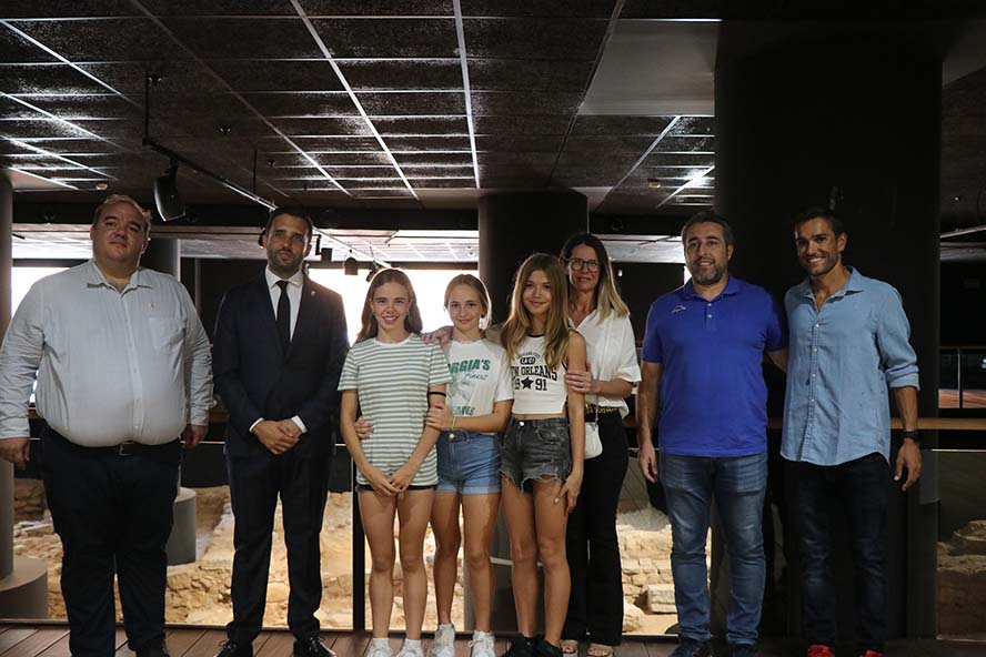 Sagunt rep la campiona d'Espanya de Triatló cadet