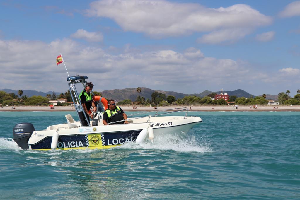 Sagunt posa en marxa el servici de Policia Local de Platges per a la temporada d'estiu