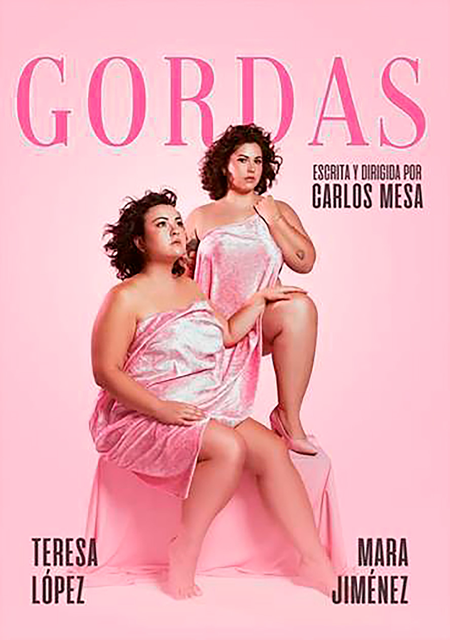 La obra de teatro 'Las gordas', interpretada por Teresa López y Mara Jiménez, llega a Sagunto