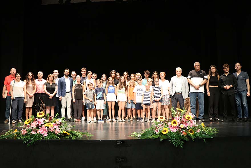 L'Ajuntament reconeix l'alumnat amb els millors expedients acadèmics del curs 2021-2022