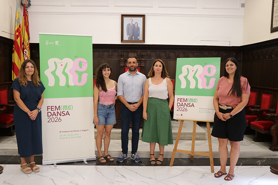Sagunto presenta la novena edición de Fem(me) Dansa con ocho compañías de danza contemporánea y un taller participativo
