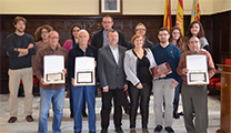 El alcalde de Sagunto y miembros de la Corporación homenajean a los funcionarios jubilados en 2016