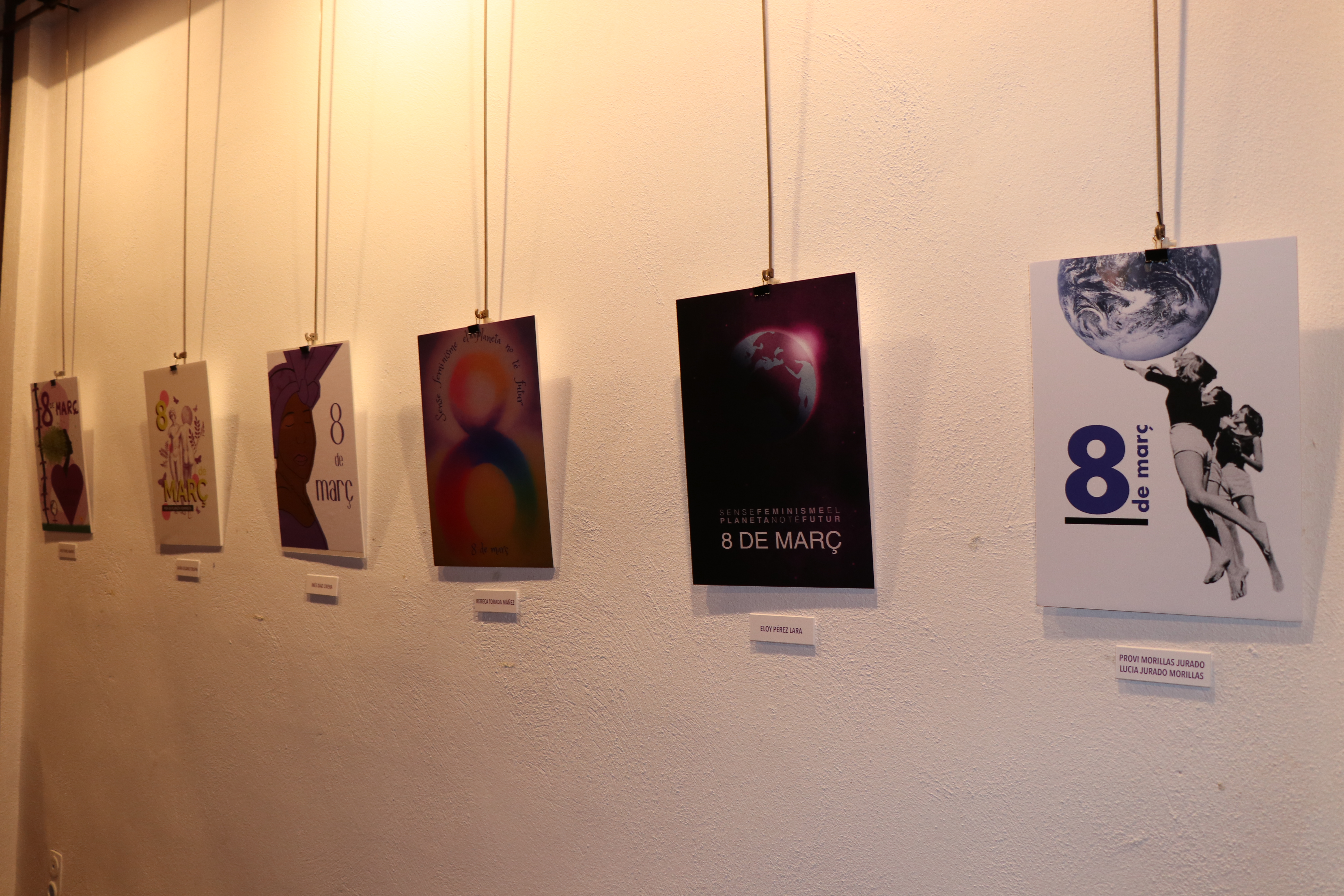 L'Àrea d'Igualtat col·labora en el concurs de cartells organitzat pel Col·lectiu Dones de Sagunt 8 de Març