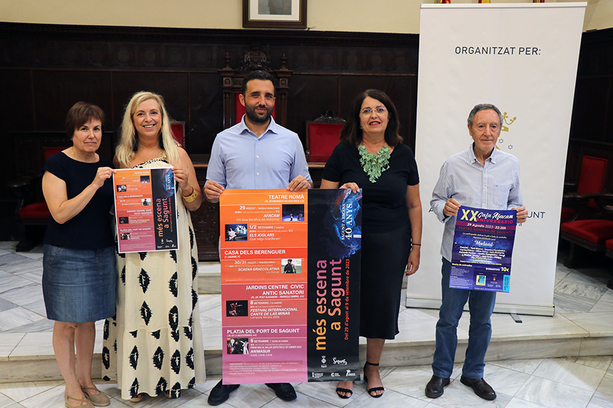 Més Escena a Sagunt torna al municipi amb una programació de cinc espectacles