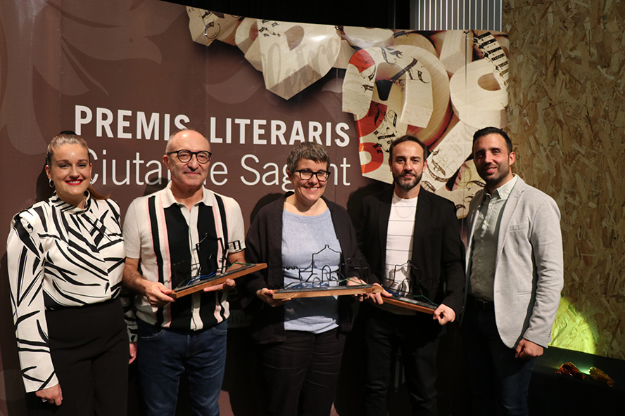 Joan Gregori Albiol, Manuel Maestro i Begonya Chorques guanyen en les tres categories dels XXVI Premis Literaris Ciutat de Sagunt