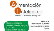 Sagunto Inteligente y Creativo y el Ayuntamiento de Sagunto organizan este viernes un encuentro sobre “Alimentación Inteligente”