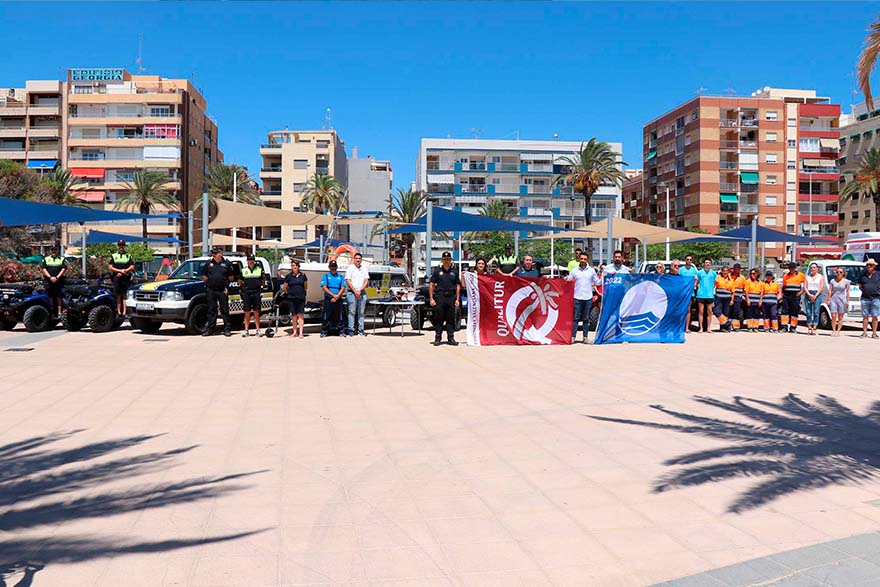 Sagunt presenta el dispositiu de platges per a l'estiu de 2022