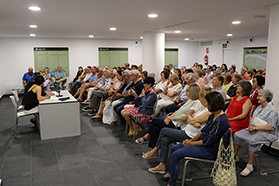 Visitas guiadas, una conferencia, talleres y una precatio a la diosa Diana impregnaron de romanidad Sagunto durante el fin de semana