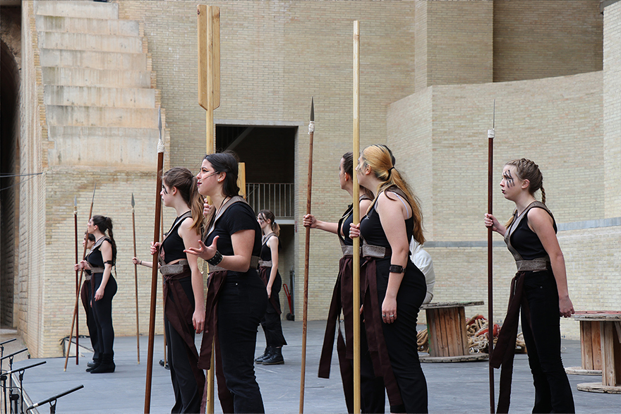 Comença la nova edició dels Ludi Saguntini amb un acte de presentació, tallers i una obra de teatre