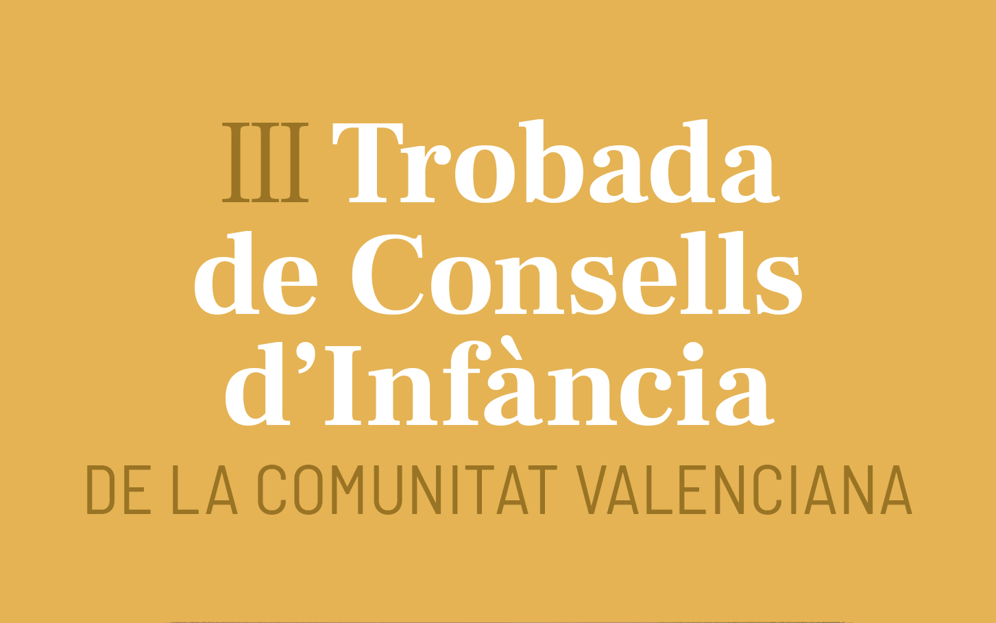 Sagunto acoge la III Trobada de Consells d’Infància de la Comunidad Valenciana