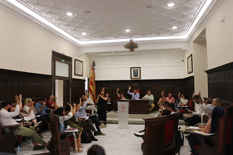 El Ple Municipal acorda instar el Govern i la Generalitat a instal·lar passarel·les sobre la V-23 i l'AP-7