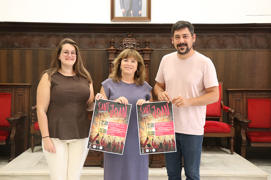 Espectacles de percussió, música i focs artificials il·luminaran i animaran la nit de sant Joan