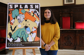 Se presenta el cartel de la sexta edición del Splash Sagunt Festival del Còmic de la Comunidad Valenciana