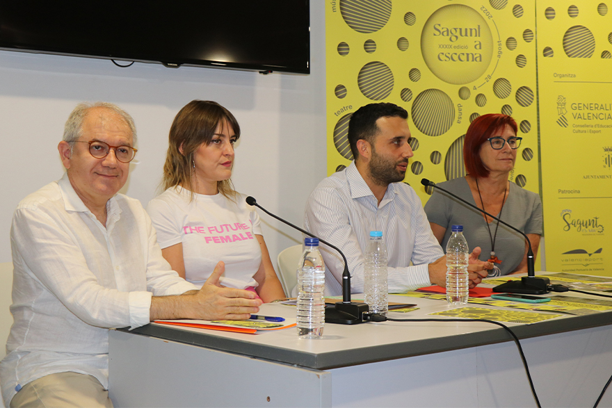El IVC i l’Ajuntament de Sagunt presenten la programació de Sagunt a Escena i Més Escena a Sagunt