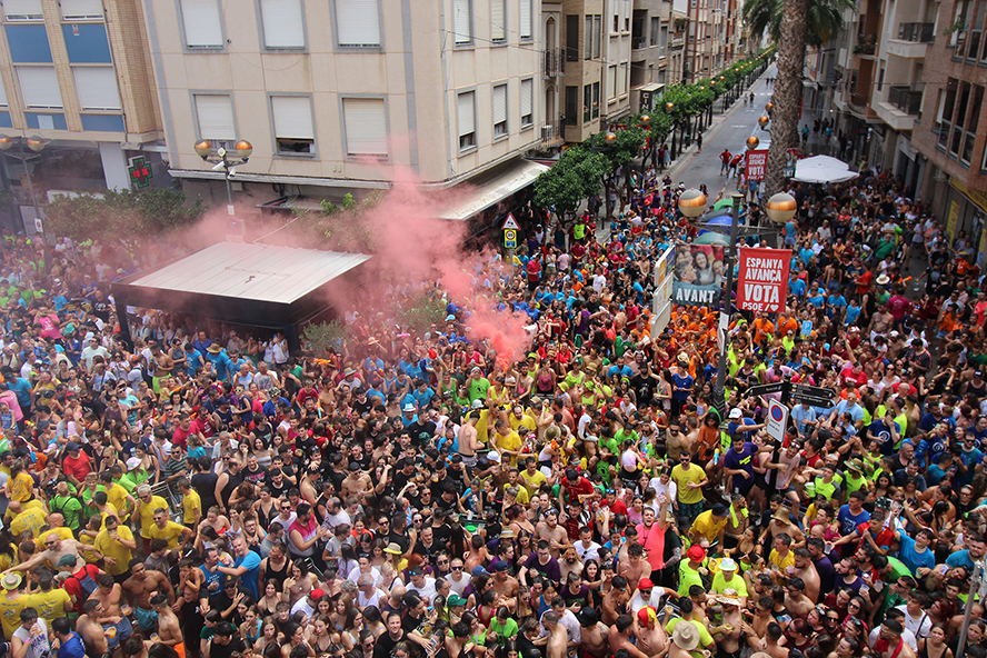 Les Festes Patronals de Sagunt avancen sense cap incident ni altercat d'importància