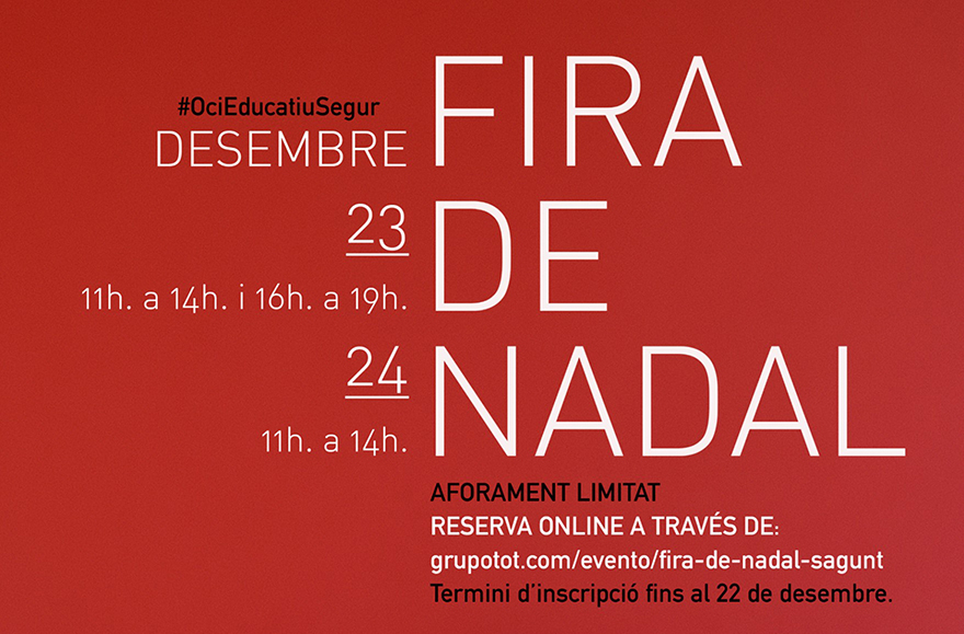Un variat programa de divertides activitats en la Fira de Nadal