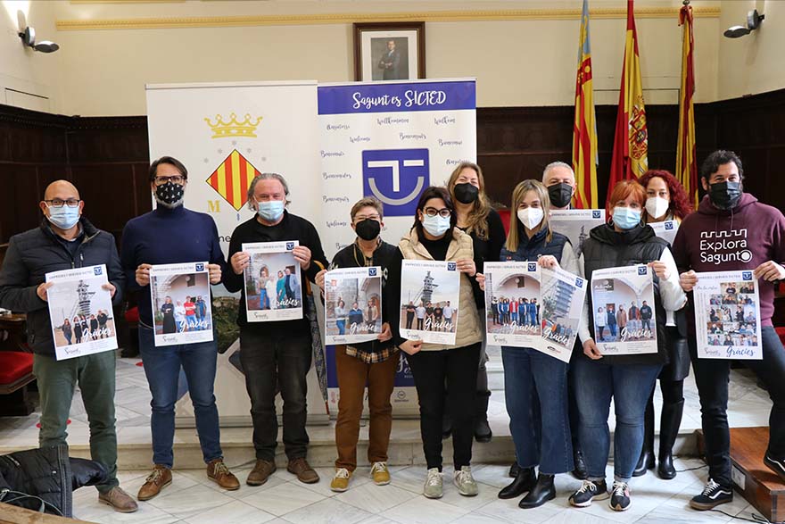 La delegació municipal de Turisme presenta la campanya ‘Gràcies’ en suport al projecte SICTED