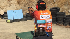 Antonio Comeche, campeón de España de Recorridos de Tiro 2018 en la categoría de veteranos
