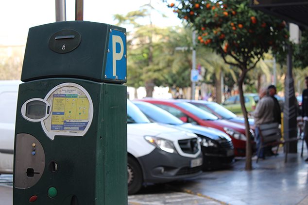 Sale a licitación la gestión del servicio de estacionamiento limitado en la vía pública de Sagunto (ORA)