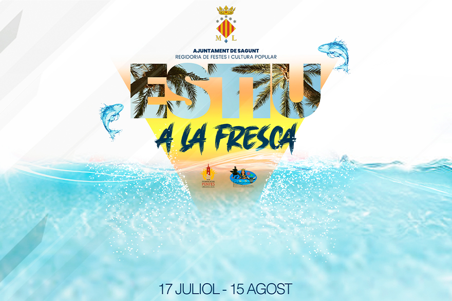 L'Ajuntament de Sagunt modifica els horaris dels espectacles nocturns del programa 'Estiu a la Fresca' per a complir amb el toc de queda