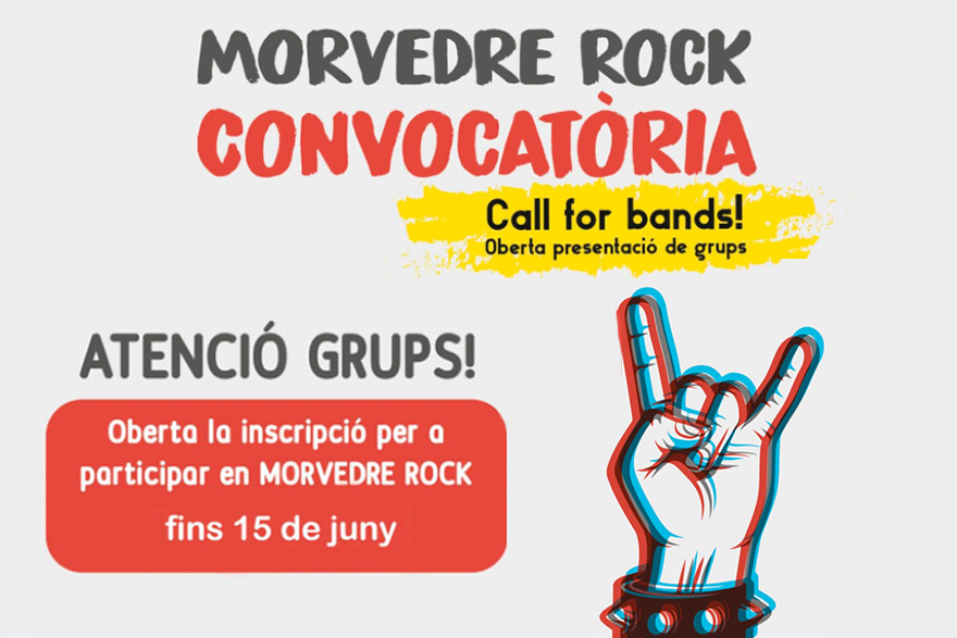 La delegació de Joventut obri el termini de presentació de grups per a participar en Morvedre Rock 21