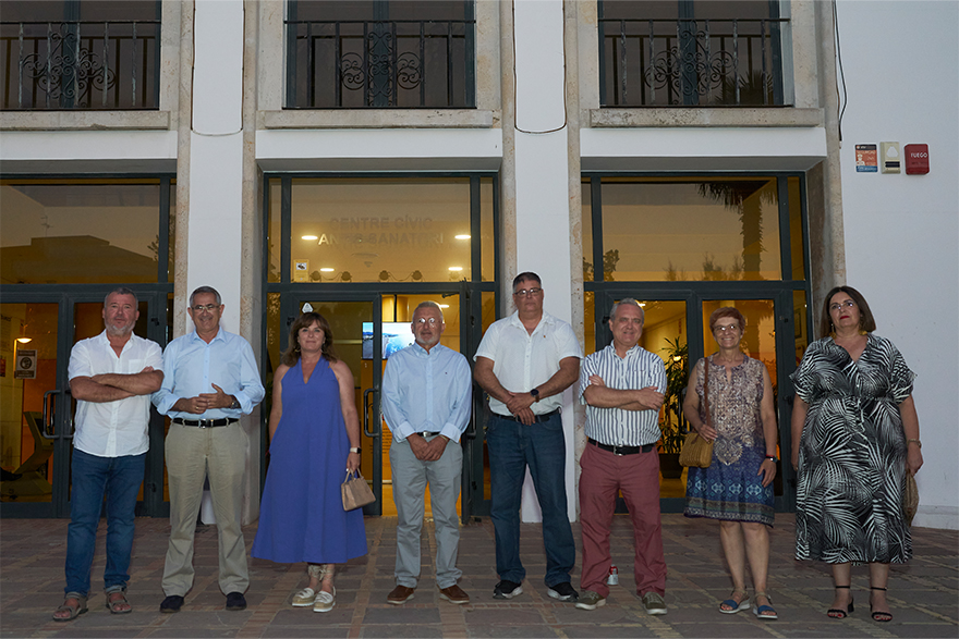 L'alcalde de La Unión va assistir al costat de la representació municipal de Sagunt a les proves selectives del Festival Internacional del Cante de las Minas