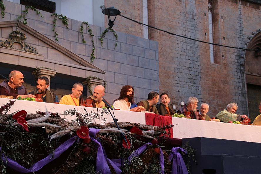 La plaza Mayor albergará la XXIII representación de la Passió en Viu
