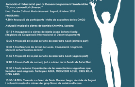 Este dissabte tindrà lloc la Jornada sobre Educació pel Desenvolupament Sostenible ‘Som Comunitat Diversa’
